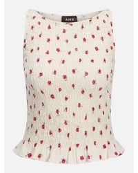 JJXX - Smock Peplum Top - Lyst