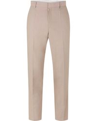 BOSS - H Leon Tailored Fit Suit Trousers - Lyst
