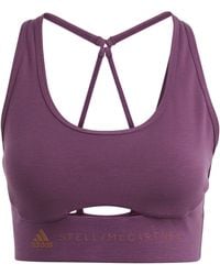 adidas - Asmc Tst Non Wired Medium Impact Sports Bra - Lyst