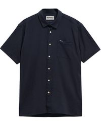 Barbour - Short Sleeve Patterned Shirt - Lyst