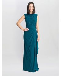 Gina Bacconi - Rosemarie Grecian Jersey Maxi Dress - Lyst