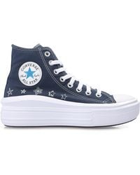 Converse - Chuck Taylor All Star Mov Platform Trainers - Lyst