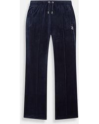 Juicy Couture - Tina Track Pant Velour Joggers - Lyst