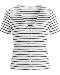 Levi's - Short Sleeve Striped T-Shirt - Lyst