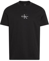Calvin Klein - Mlogo Graphic T-Shirt - Lyst