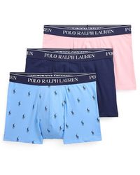 Polo Ralph Lauren - 3-Pack Cotton Trunks - Lyst