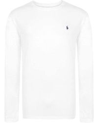Ralph Lauren - Long Sleeve Crew Neck Jersey T Shirt - Lyst