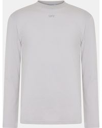 Off-White c/o Virgil Abloh - Brick Skate T Long Sleeve T-Shirt - Lyst