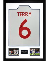 The Fan Cave - John Terry Signed England Shirt Premium Frame - Lyst