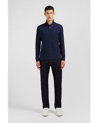 Eden Park - Cotton Polo With Contrasting Neck - Lyst