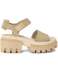 Timberland - Everleigh Backstrap Sandal Light Ta - Lyst