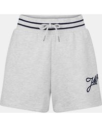 Jack Wills - Jw Sport Stripe Fleece Jogger Shorts - Lyst