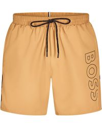 BOSS - Swim Shorts With Logo Detail (Stormfish) - Lyst