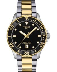 Tissot - Seastar Quartz Analogue Watch - Lyst