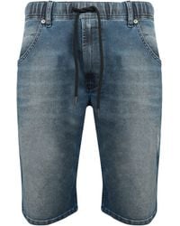 DIESEL - Krooley-Ne-Short Denim Shorts - Lyst