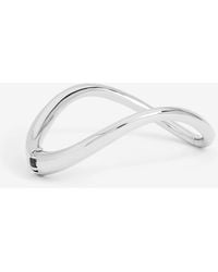 Jon Richard - Plated Polished Wave Cuff Bracelet - Lyst