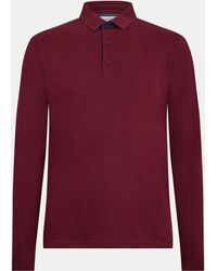 Peter Werth - Glasby Long Sleeve Polo Shirt - Lyst