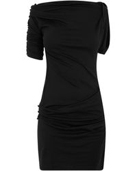 Jacquemus - Jacquard Drape Mini Dress - Lyst