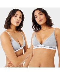 Jack Wills - Jack Biddstone Multipack Bralette 2 Pack - Lyst