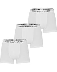 Polo Ralph Lauren - 3-Pack Cotton Trunks - Lyst