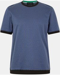 Ted Baker - Geo Short-Sleeve Patterned Shirt - Lyst