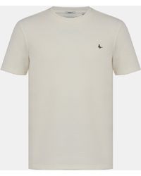 Jack Wills - Jw Bubble Texture Cotton Short Sleeve Crew Neck Oversized T-Shirt - Lyst