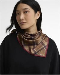Barbour - Kinsale Striped Polyester Headscarf - Lyst