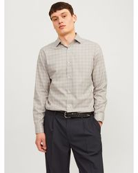 Jack & Jones - Parker Long Sleeve Patterned Shirt - Lyst