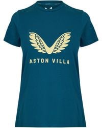 Castore - Aston Villa Short Sleeve Licensed T-Shirt - Lyst