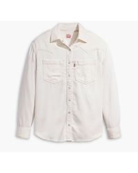 Levi's - Levi's Teodora Western Long Sleeve Denim Shirt - Lyst