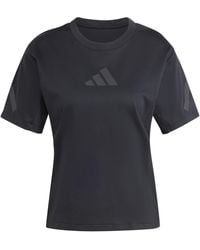 adidas - W Z.N.E. Tee T-Shirt - Lyst