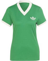 adidas Originals - Regular Fit V-Neck T-Shirt - Lyst