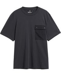 Barbour - Inline Cotton Short-Sleeve T-Shirt - Lyst