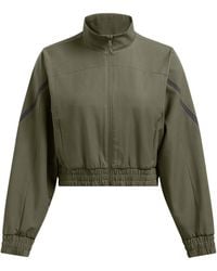 Under Armour - Unstoppable Cropped Tracksuit Top - Lyst