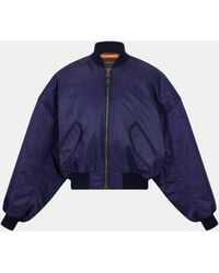Balenciaga - Round Bomber Long Sleeve Zip Parka - Lyst