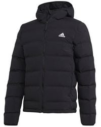 adidas - Helionic Soft Hooded Down Jacket Male - Lyst