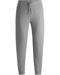 BOSS - Bw Waffle Jogging Bottoms - Lyst