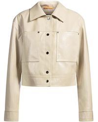 BOSS - C_Jelt Faux Leather Jacket - Lyst