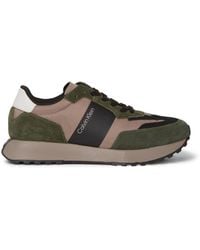 Calvin Klein - Suede Trainers - Lyst