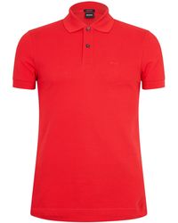 BOSS - Firenze Short Sleeve Polo Shirt - Lyst