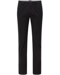 BOSS - Crigan2 D Straight Leg Trousers - Lyst