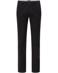BOSS - Crigan2 D Straight Leg Trousers - Lyst