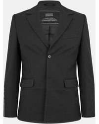DIESEL - Wire A Textured Stretch Blazer - Lyst