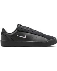 Nike - Blacktop Leather Court Trainers - Lyst