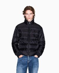 ARMANI EXCHANGE - Down Short Puffer Jacket - Lyst