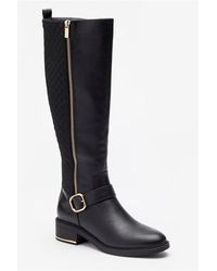 Be You - Comfort Quilted Tall Stretch Calf Boot - Lyst