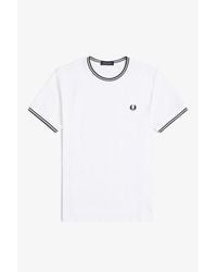 Fred Perry - Twin Tipped T-Shirt - Lyst
