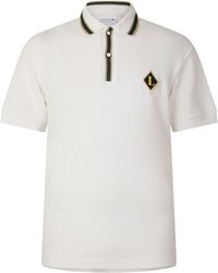Lacoste - Tipped Cotton Short-Sleeve Polo Shirt - Lyst