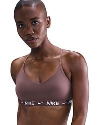 Nike - Indy Light Support Padded Sports Bra - Lyst