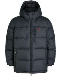 Ralph Lauren - El Cap Water Resistant Duck Down Detachable Hood Short Puffer Jacket - Lyst